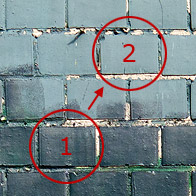 source and target regions for clone stamp or healing brush