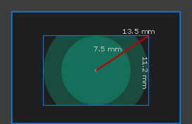 1.6X cropped camera sensor dimensions