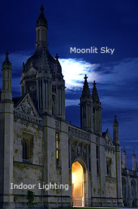 White Balance Example: Mixed Lighting